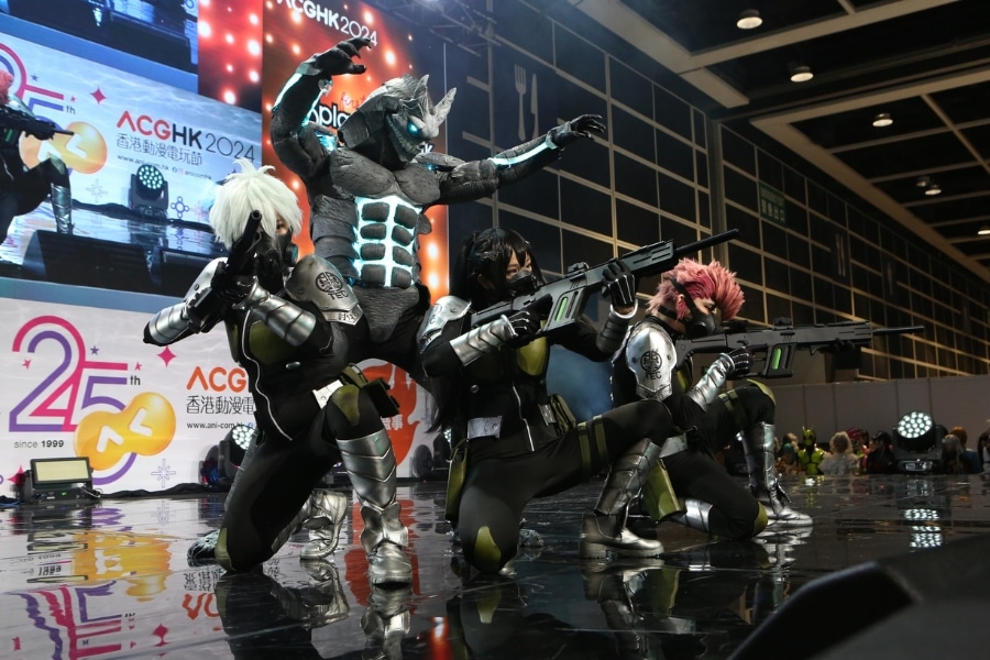 cosplay competition at ani-com hong kong
