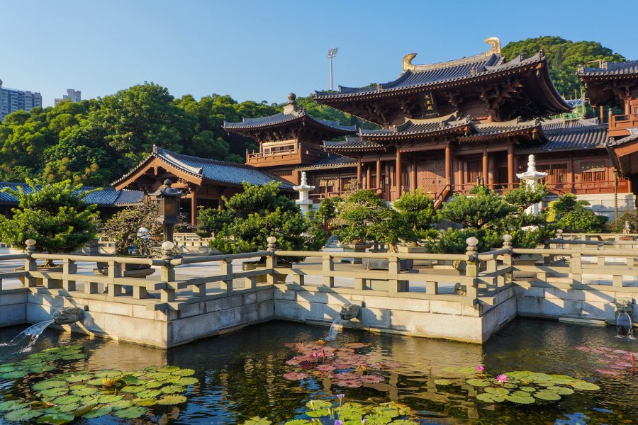 chi lin nunnery nan lian garden diamond hill hong kong tourist attractions