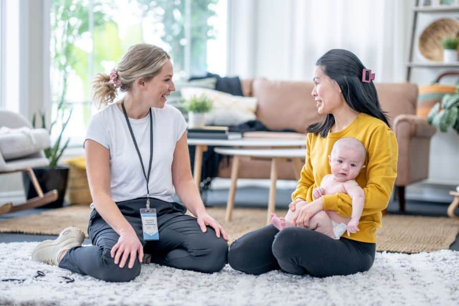 Confinement nannies support and assist new mothers during the first few weeks after giving birth