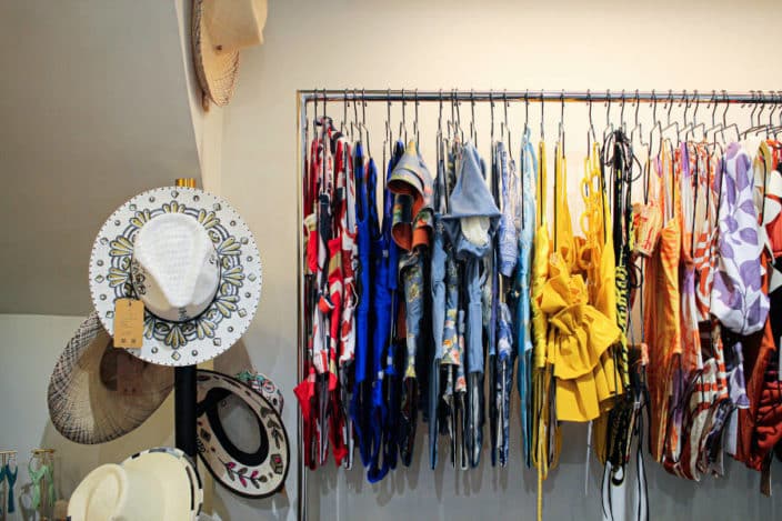 ethical swimsuits and accessories at vipop boutique in central hong kong