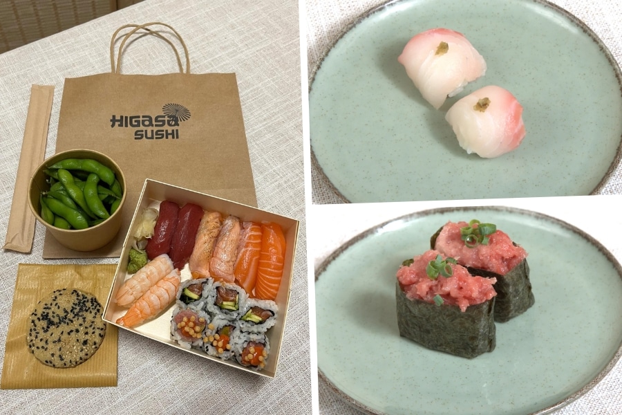 higasa sushi home delivery hong kong
