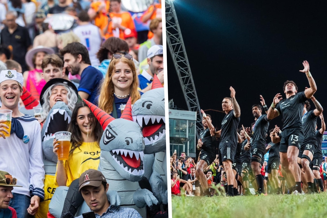 hong kong sevens south stand new zealand team