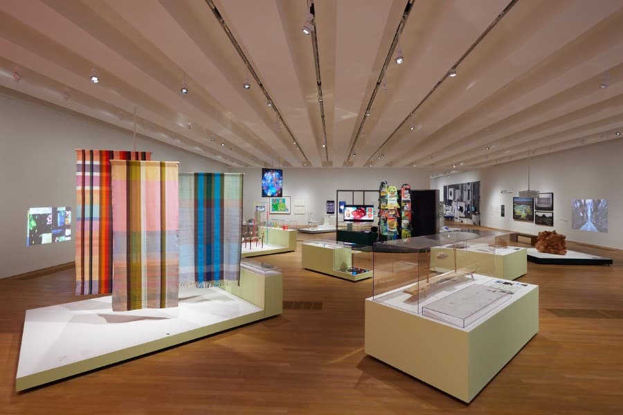 a gallery at m+ museum in west kowloon