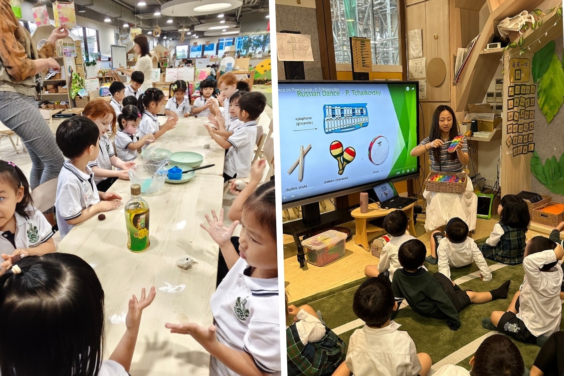 pre-school pupils at malvern pre-school hong kong classes