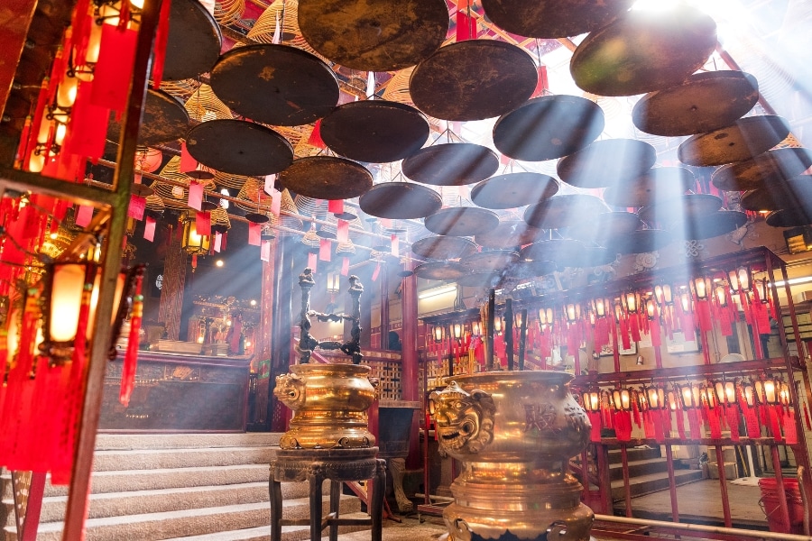 man mo temple sheung wan hong kong tourist attractions