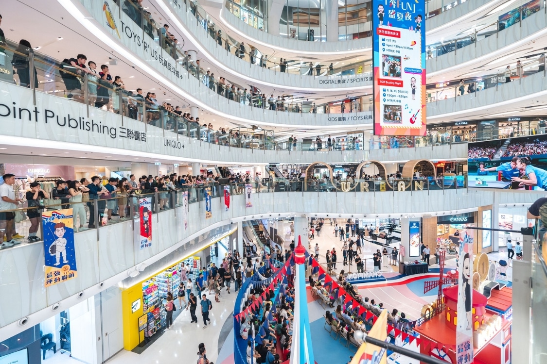 moko mall hong kong sports event screening