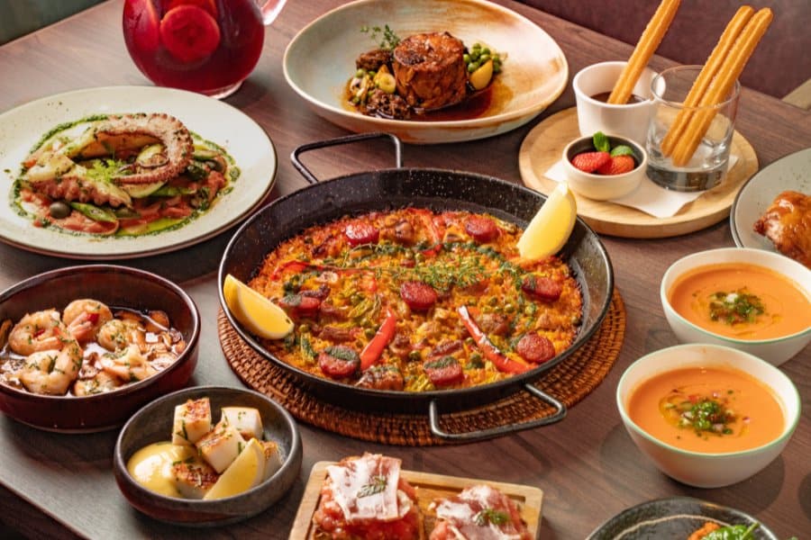 brunch at Olé Spanish Restaurant — Central