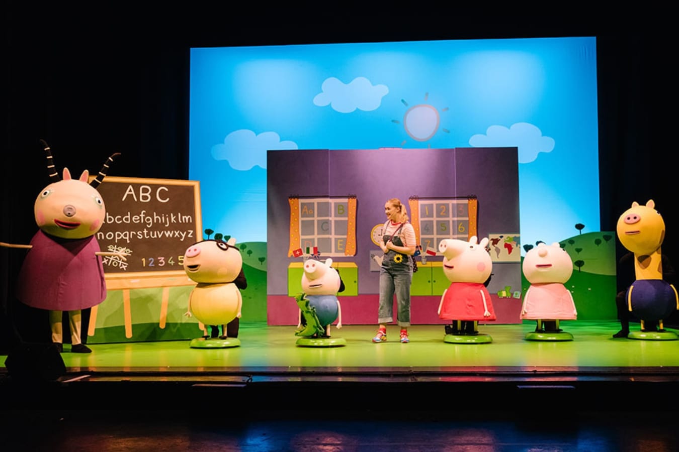 peppa pig's adventure with madame gazelle