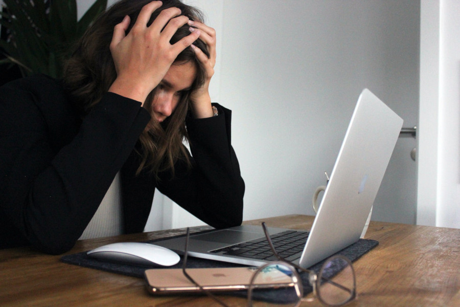 perfectionist stressed with work