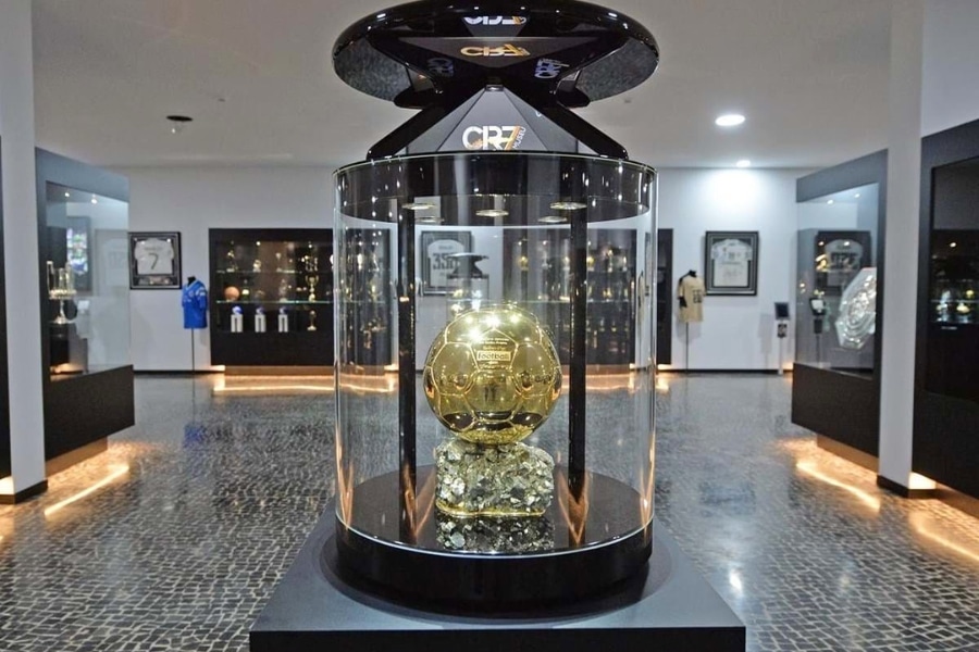 portugal cr7 museum trophies