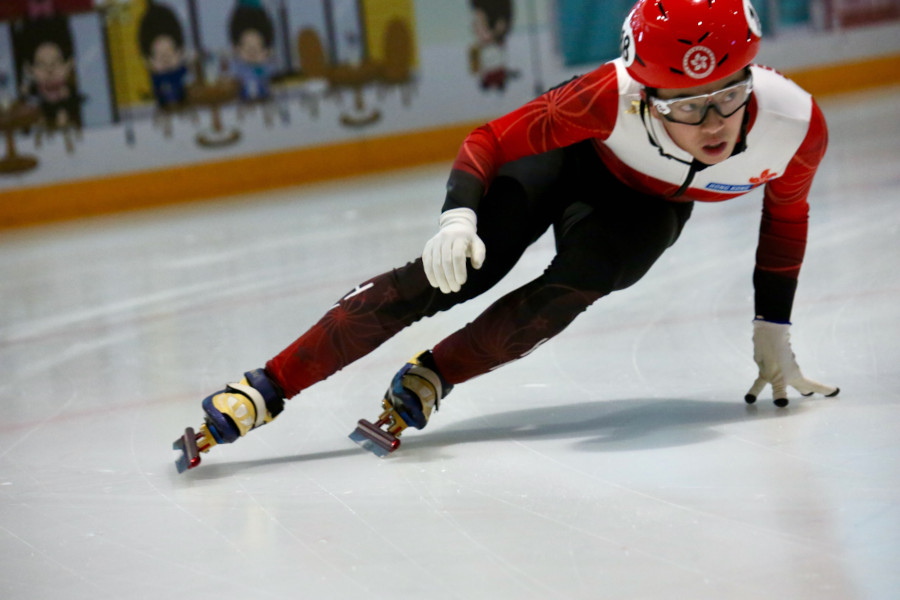 speed skater sidney chu ting man