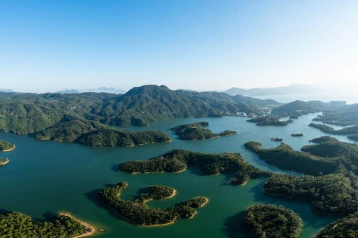 reservoir islands tai lam chung reservoir