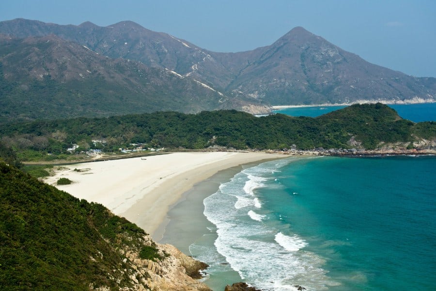 tai long sai wan and ham tin wan sai kung