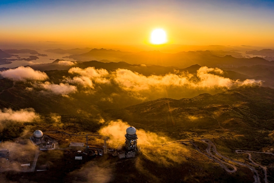 tai mo shan country park observatory station