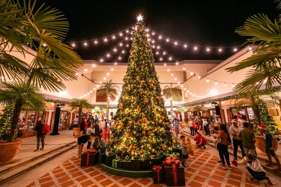 the christmas tree at the repulse bay