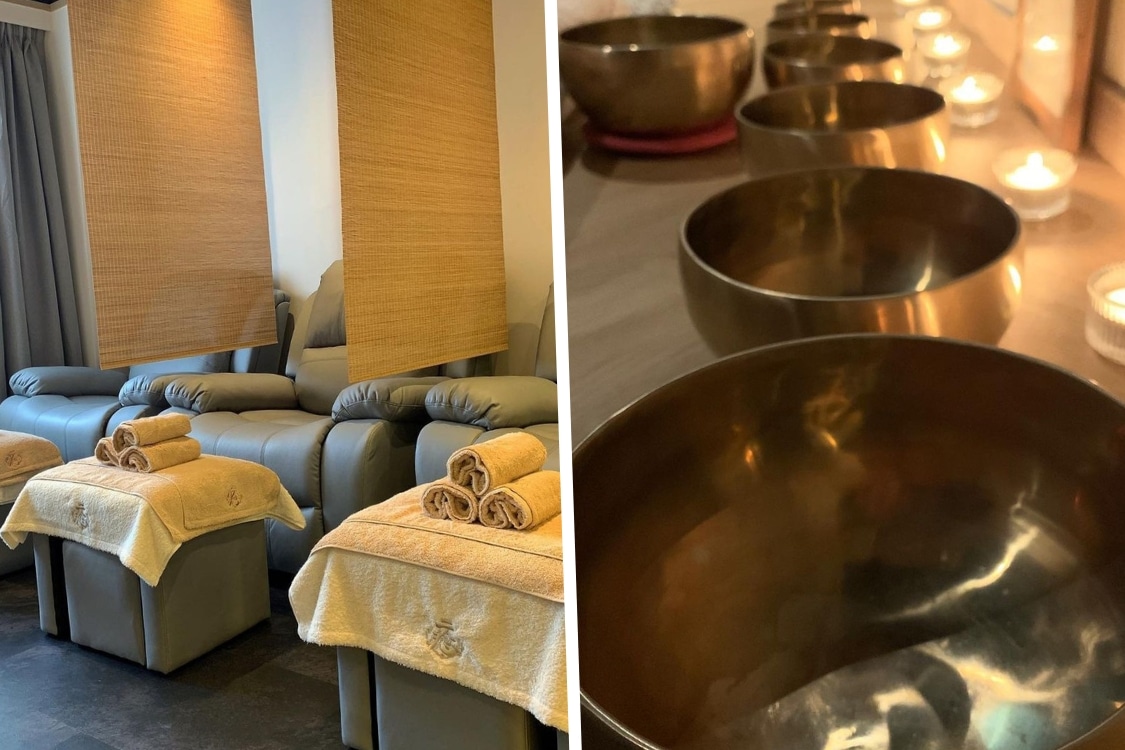 yu house rooms and singing bowl therapy