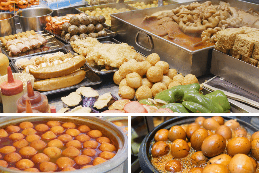 A bustling three-level shopping paradise offering a diverse selection of local street food.