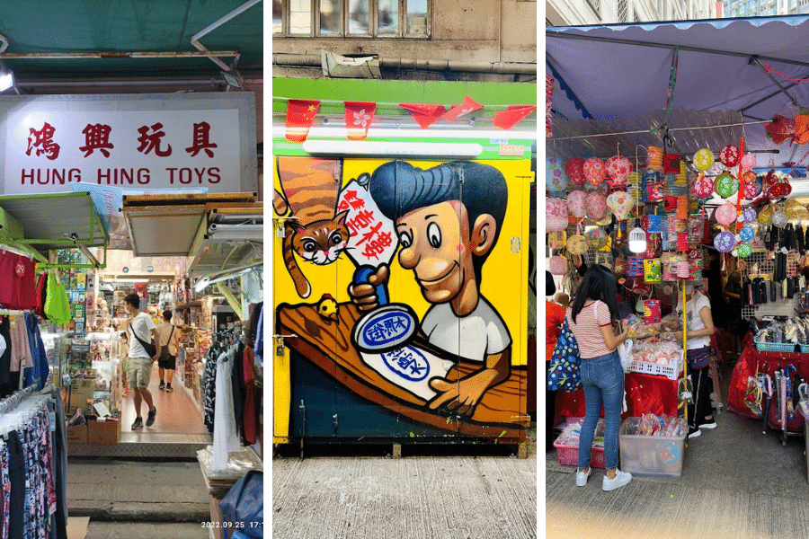 A toy and collectable haven with festive decorations for kids.